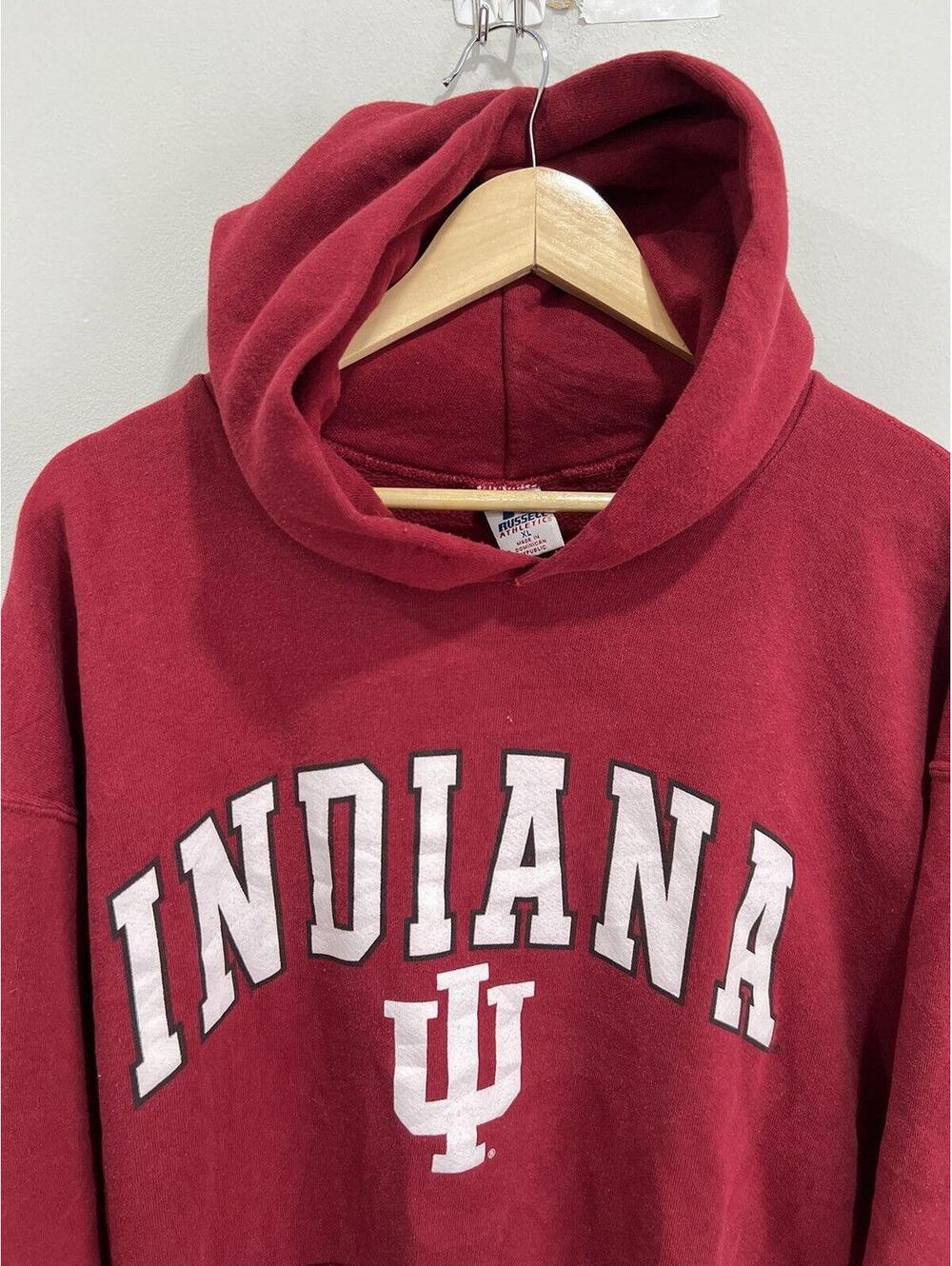 Vintage Russell Athletic Indiana University Sweater Hoodie